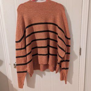 Cozy Striped Sweater Size US XXL